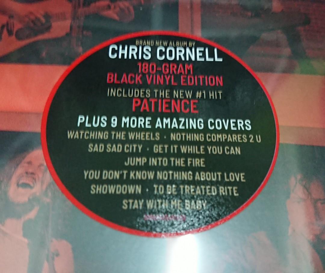 Chris Cornell Patience Black Heart Song Lyric Print - Song Lyric