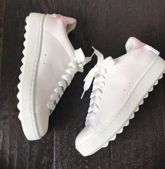 Coach c101 low top sneaker pink discount