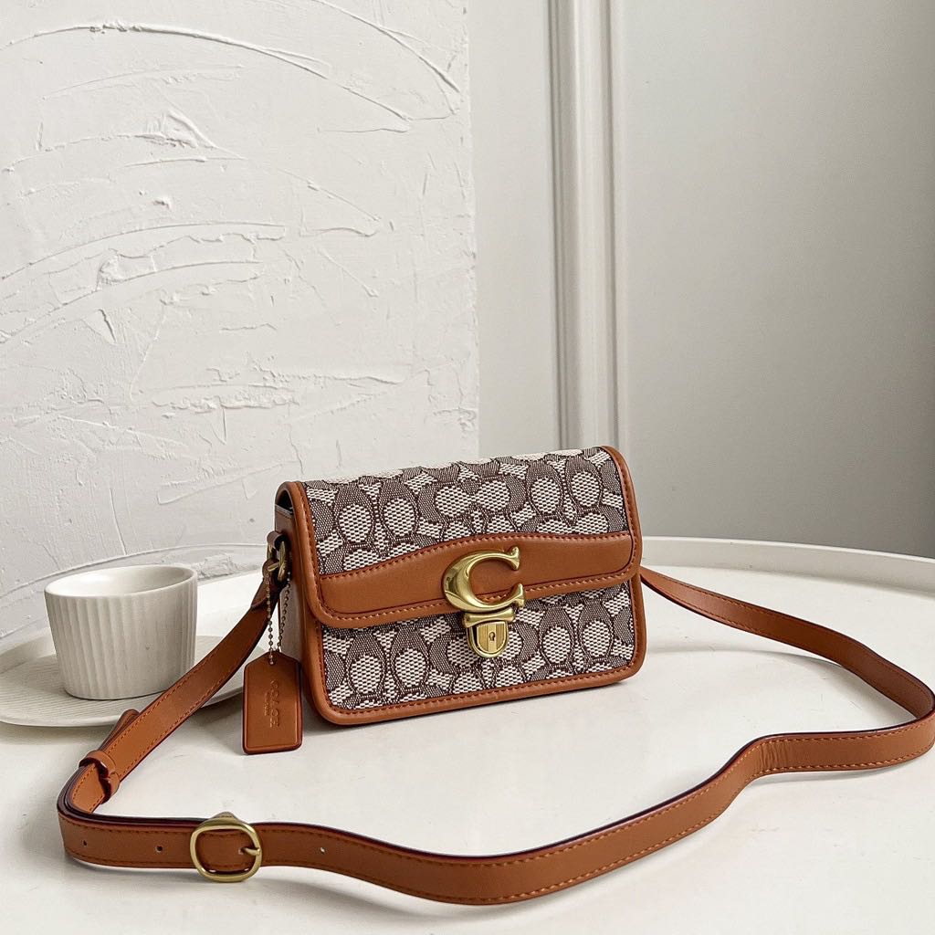 Coach Studio Shoulder Bag in Signature Jacquard