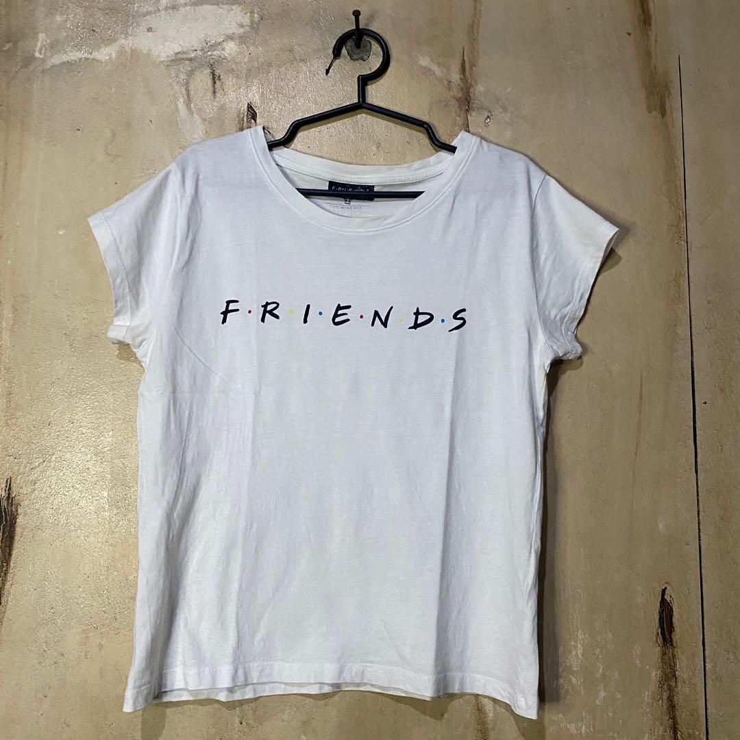 cotton on friends white shirt, Women's 