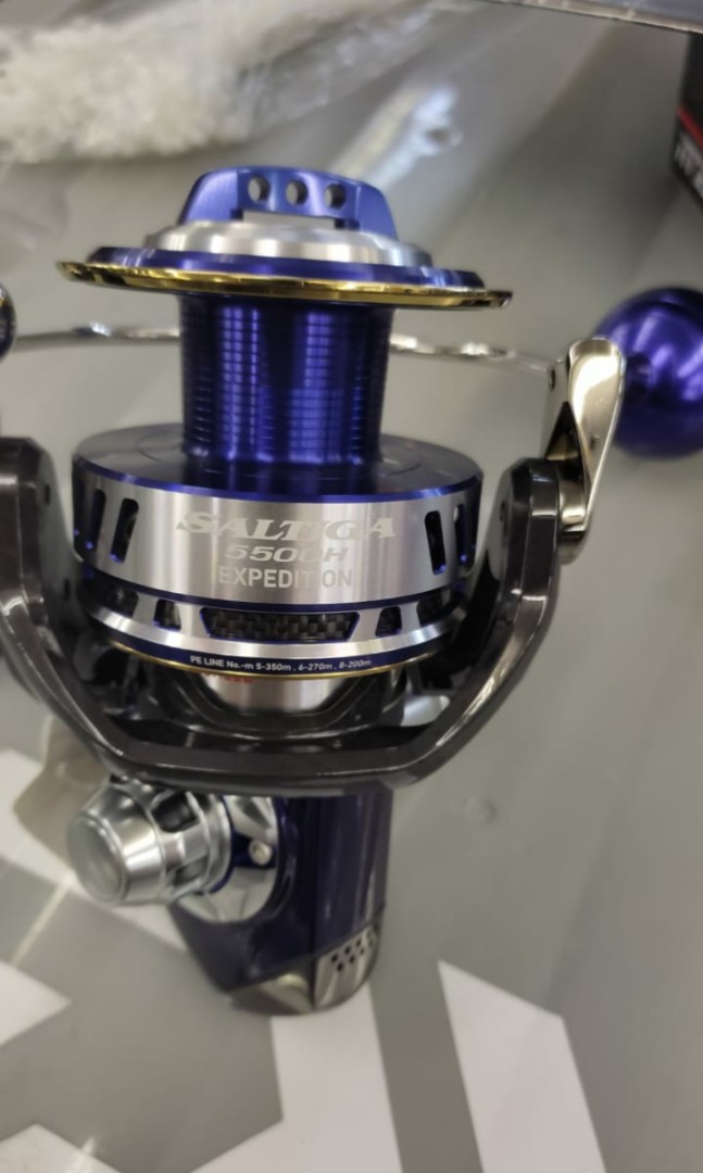 DAIWA SALTIGA リール Expedition 5500H Daiwa Saltiga Expedition 5500H Spinning Reel - Armadale Angling