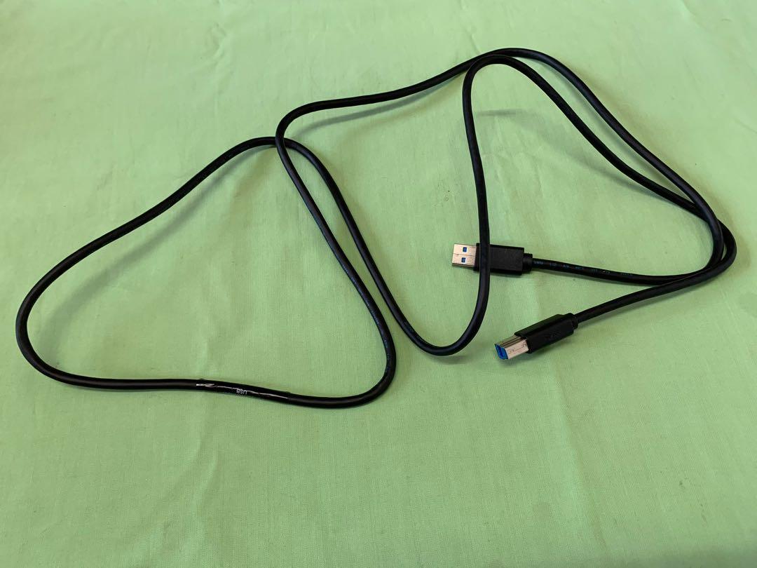 Dell Brand USB 3 SuperSpeed Type A to Type B Upstream Cable, Computers