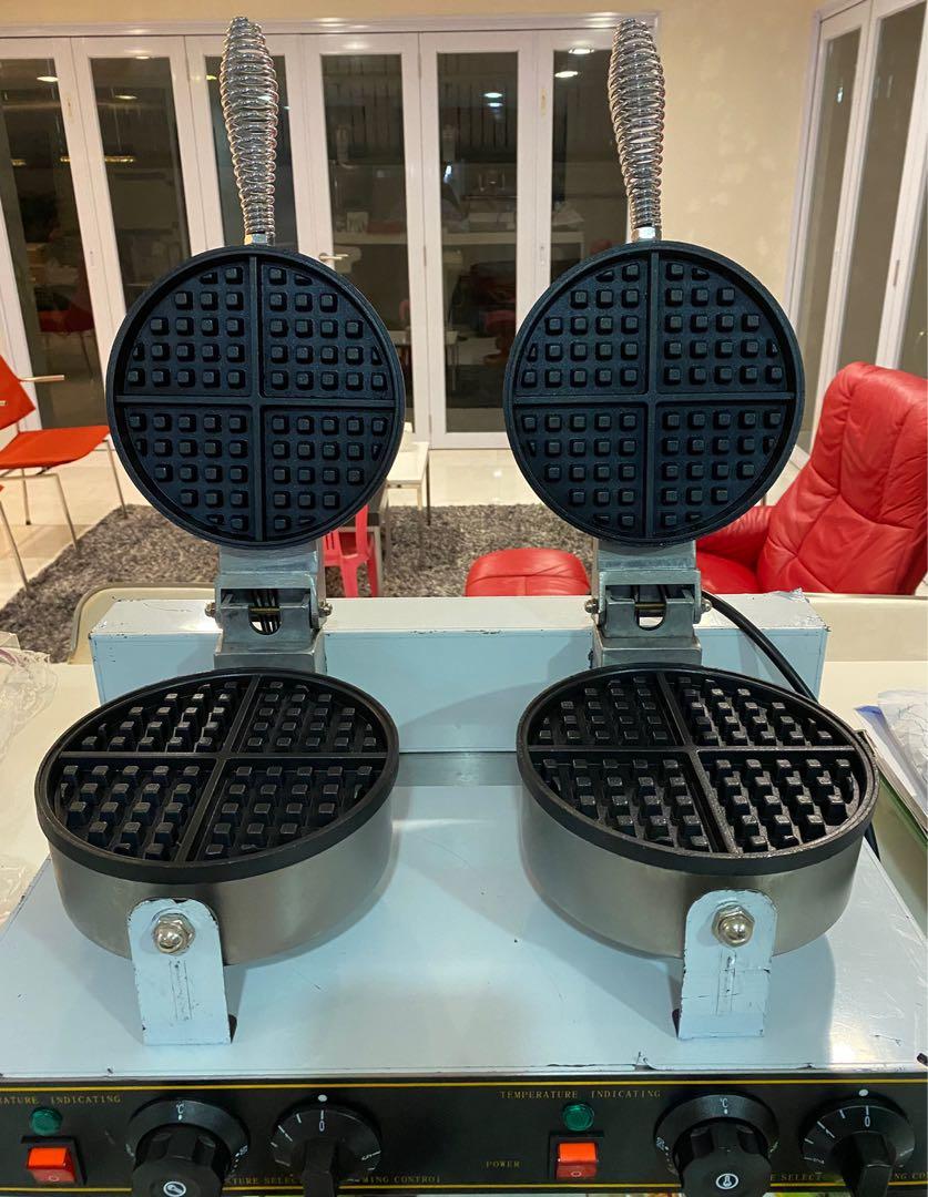 Double waffle machine, Furniture & Home Living, Kitchenware & Tableware