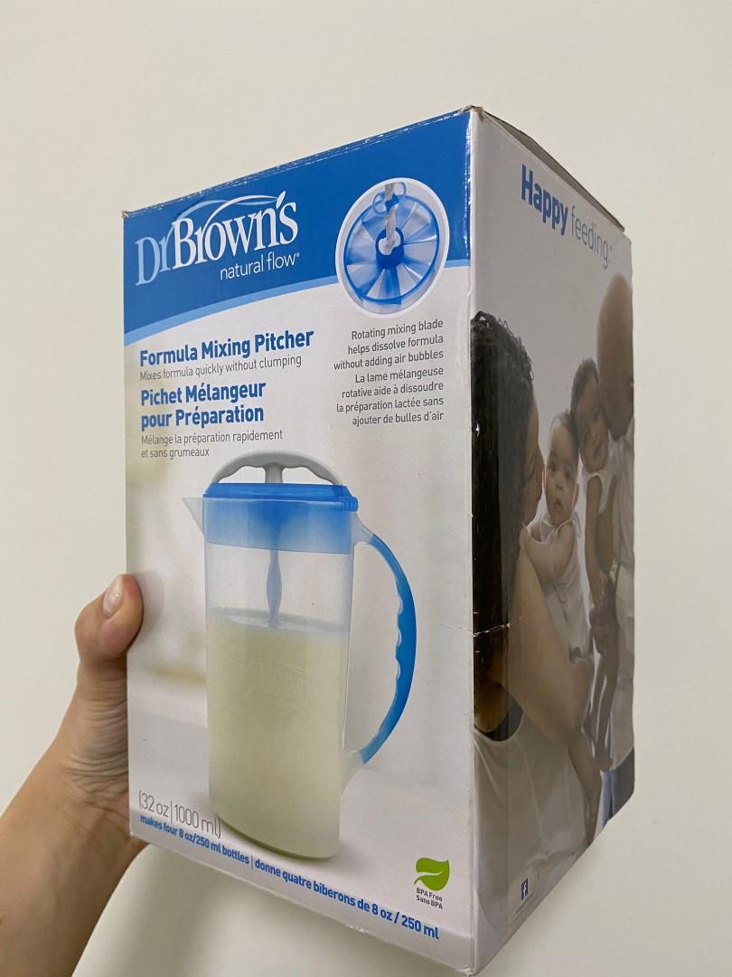 Dr. Brown's Baby Formula Mixing Pitcher - Prepare up to 4 x 240ml Bottles
