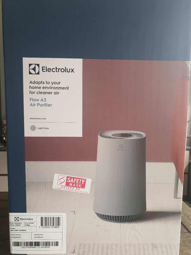 Electrolux Flow A3 Air Purifier, TV & Home Appliances, Air Purifiers