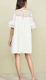 English Factory Lace Trim Shift Dress S, Women's Fashion, Dresses & Sets,  Dresses on Carousell