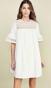 lace puffy wedding dress Strapless Lace Wedding Gown 6 / Off White-Nude