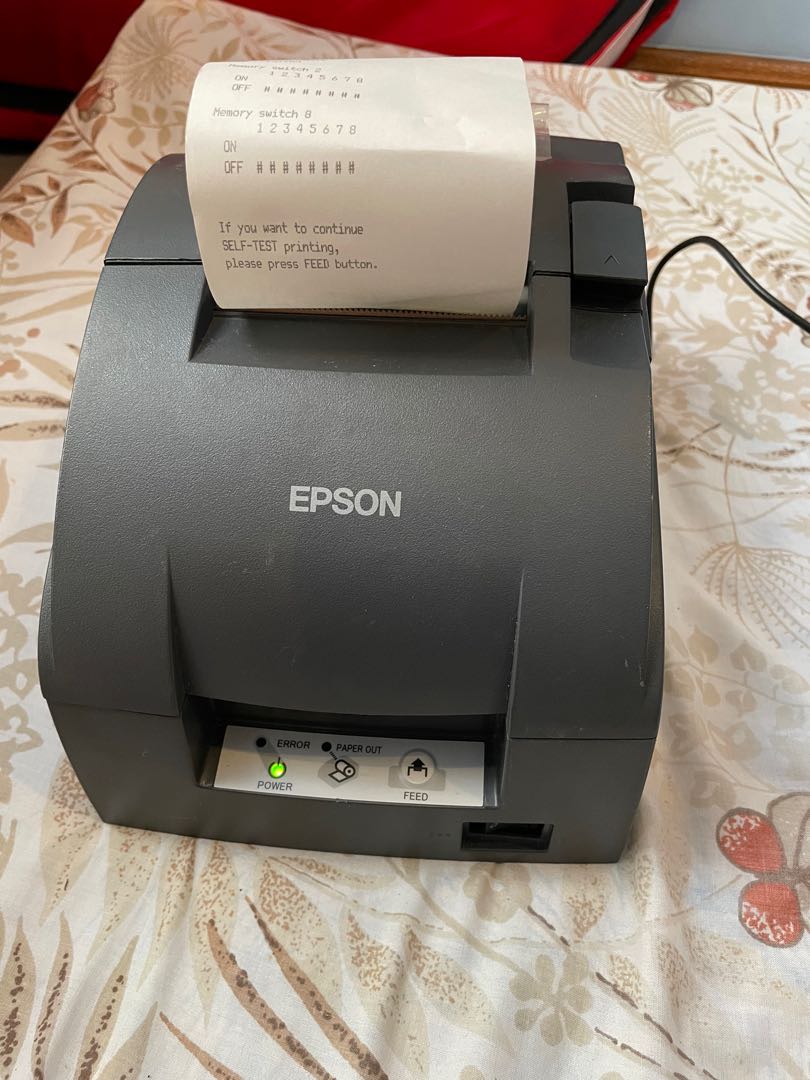 Epson TM U220B dot matrix Printer, Computers & Tech, Printers, Scanners
