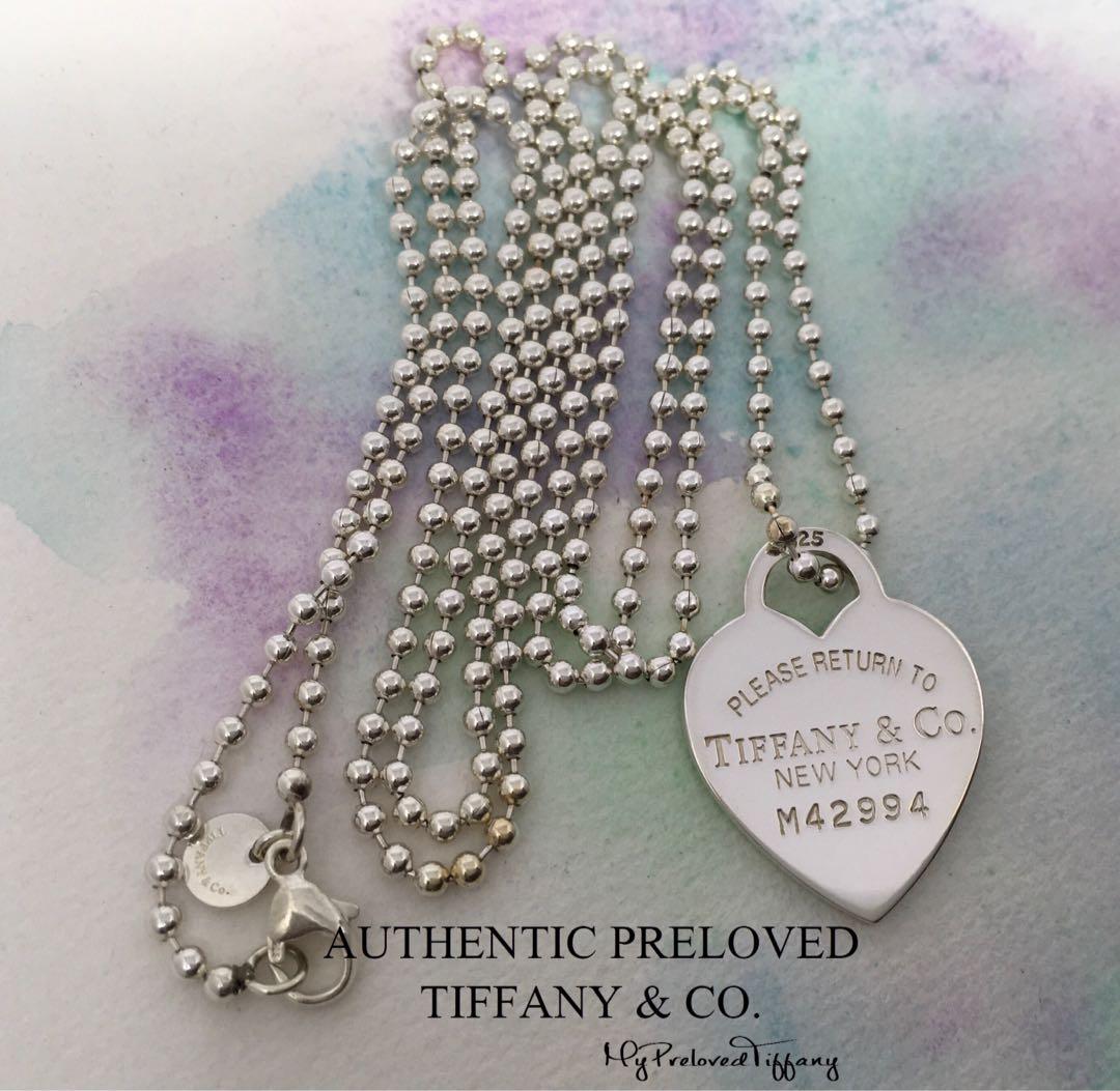 Excellent Authentic Tiffany Co. Vintage Return To Tiffany Large