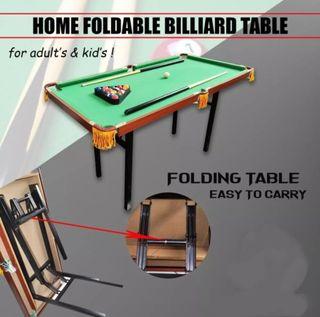 Foldable Billiard Table Set
