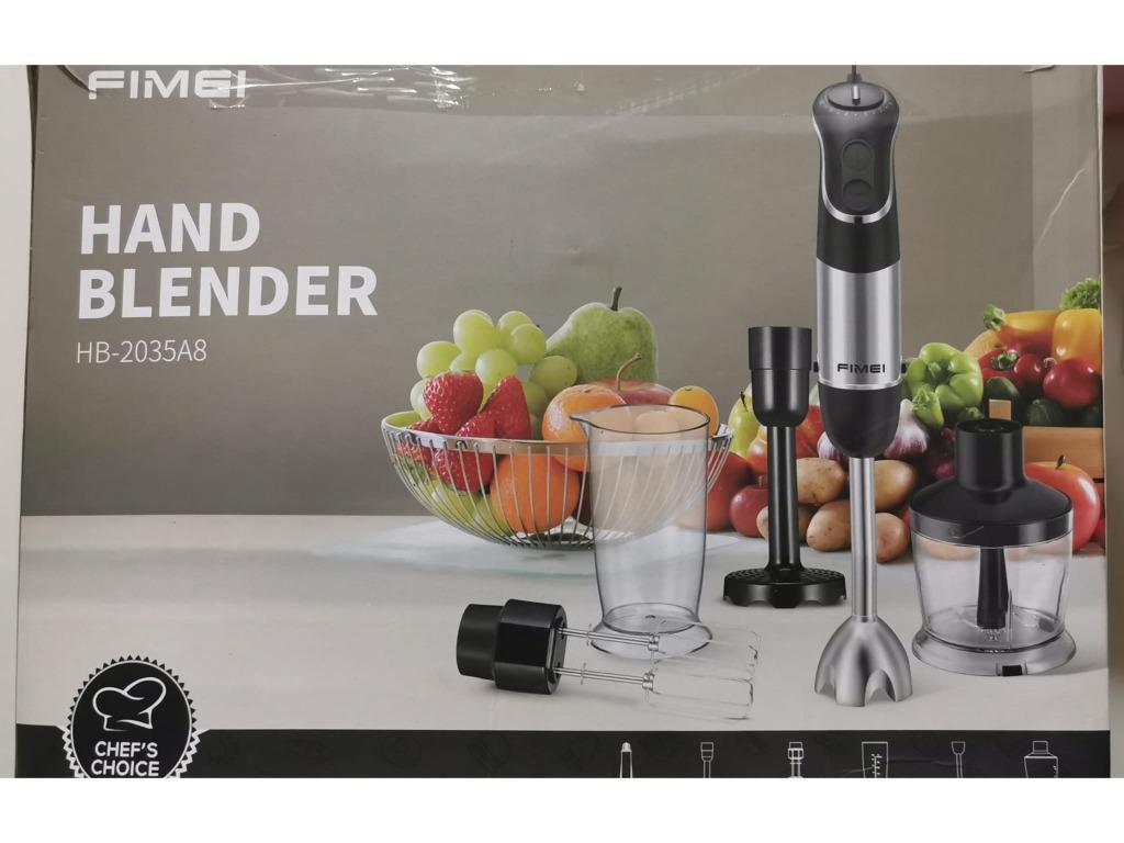 Food Processor, Electric Hand Blender Mixer, 5 in 1 Hand Immersion