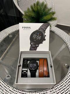 Fossil Gen 4 Smartwatch Explorist HR Black Silicone, Men's Fashion, Watches  on Carousell