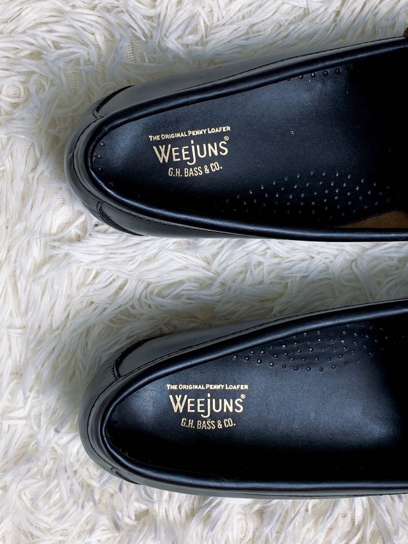 G.H. Bass Weejuns Penny Loafers 黑白拼色樂福鞋, 男裝, 鞋, 西裝鞋