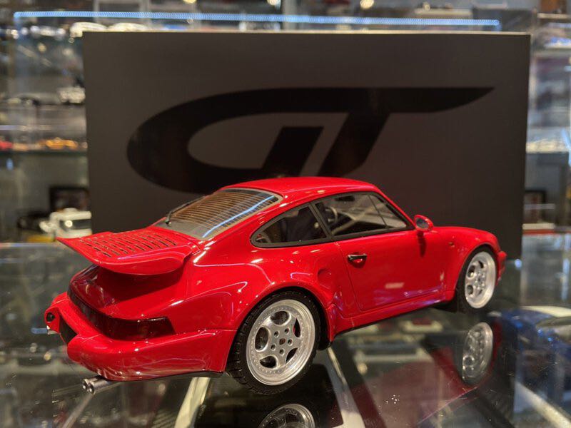 GT SPIRIT GT328 Porsche 911 (964) Turbo S Flachbau 1/18, 興趣及