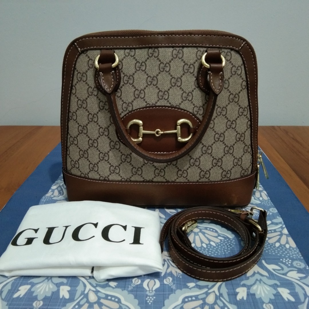 GUCCI HORSEBIT preloved, Fesyen Wanita, Tas & Dompet di Carousell