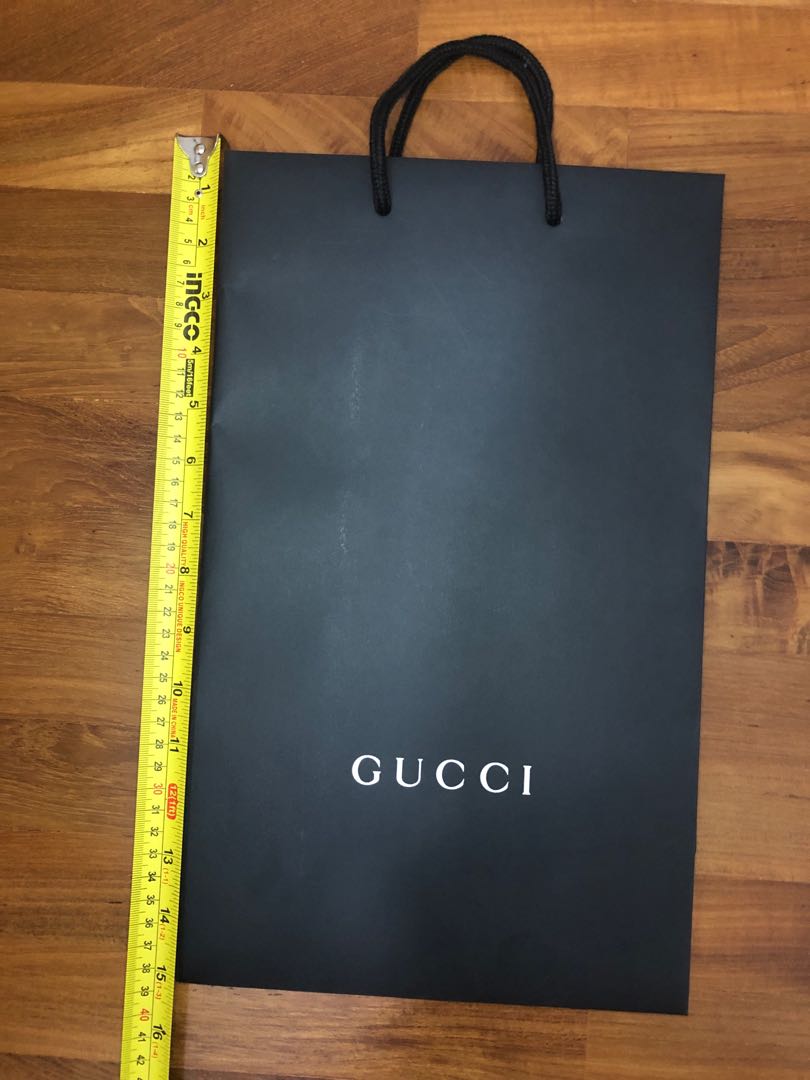 Gucci Paper Bag, Women's Fashion, Bags & Wallets, Tote Bags on Carousell