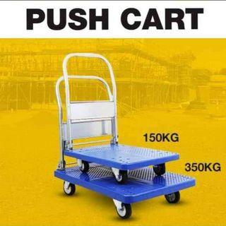 Hard Plastic Heavy Duty Push Cart