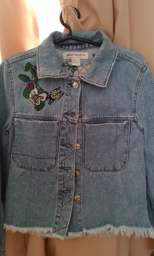 H&m coachella online denim jacket