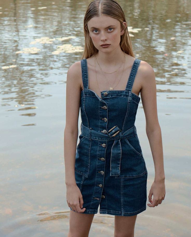 Denim dress outlet h&m uk
