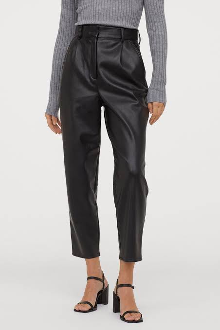 H\u0026m Leather Pants (Bonus necklace 