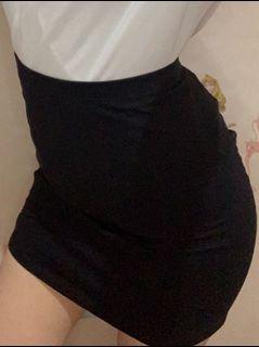 H&M short jersey skirt