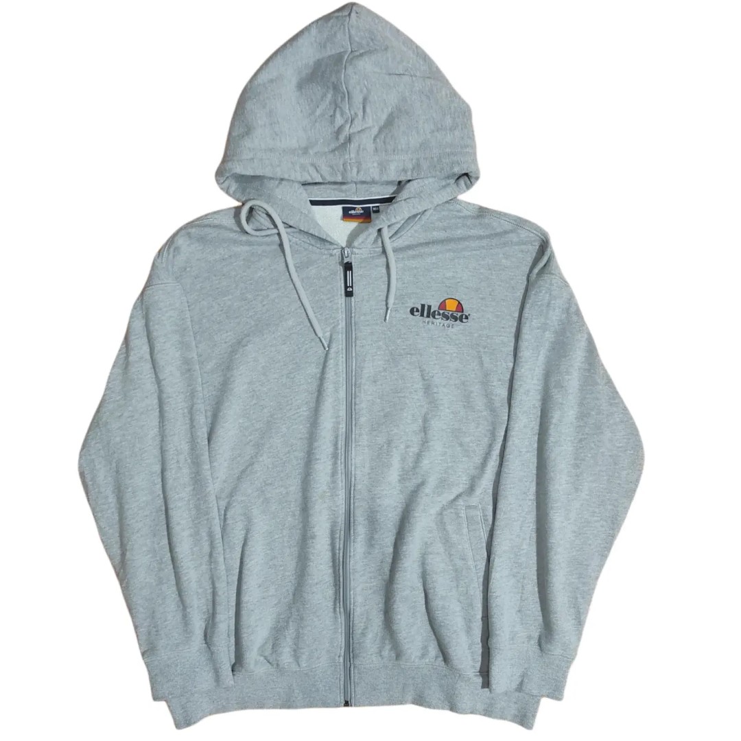 Hoodie ellesse heritage Grey Fesyen Pria Pakaian Baju Luaran