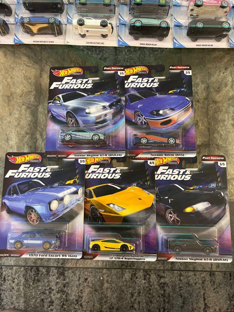 Hot Wheels 1:64 Porsche 911 GT3 RS Fast & Furious 2017 - Série Limitée Bleue #4/8