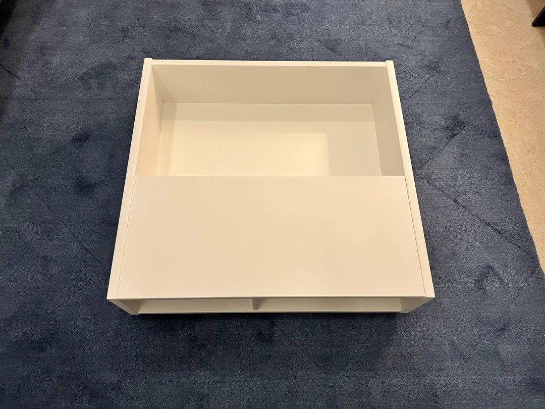 FREDVANG Underbed storage/bedside table, white, 231/4x22 - IKEA