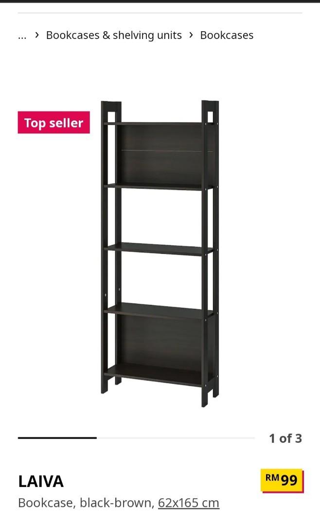 Ikea wood shelf, Furniture & Home Living, Furniture, Shelves,