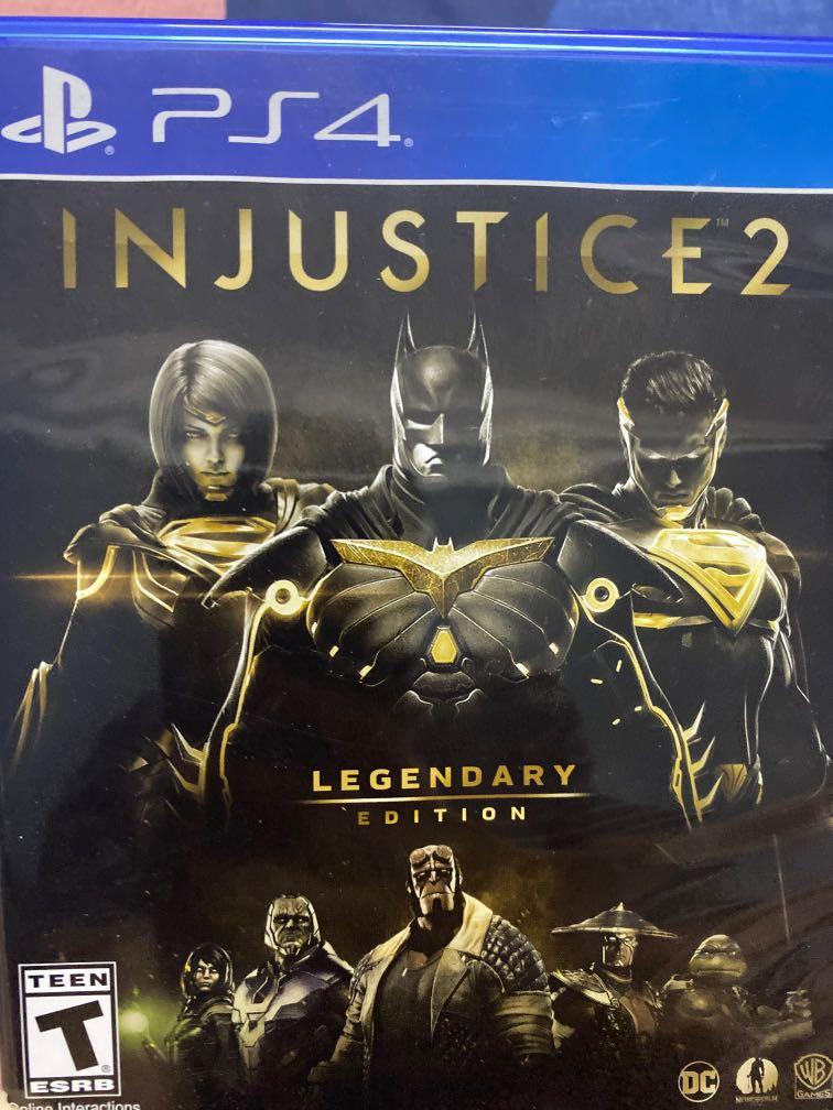 Injustice 2 (Legendary Edition), Video Gaming, Video Games, PlayStation on  Carousell