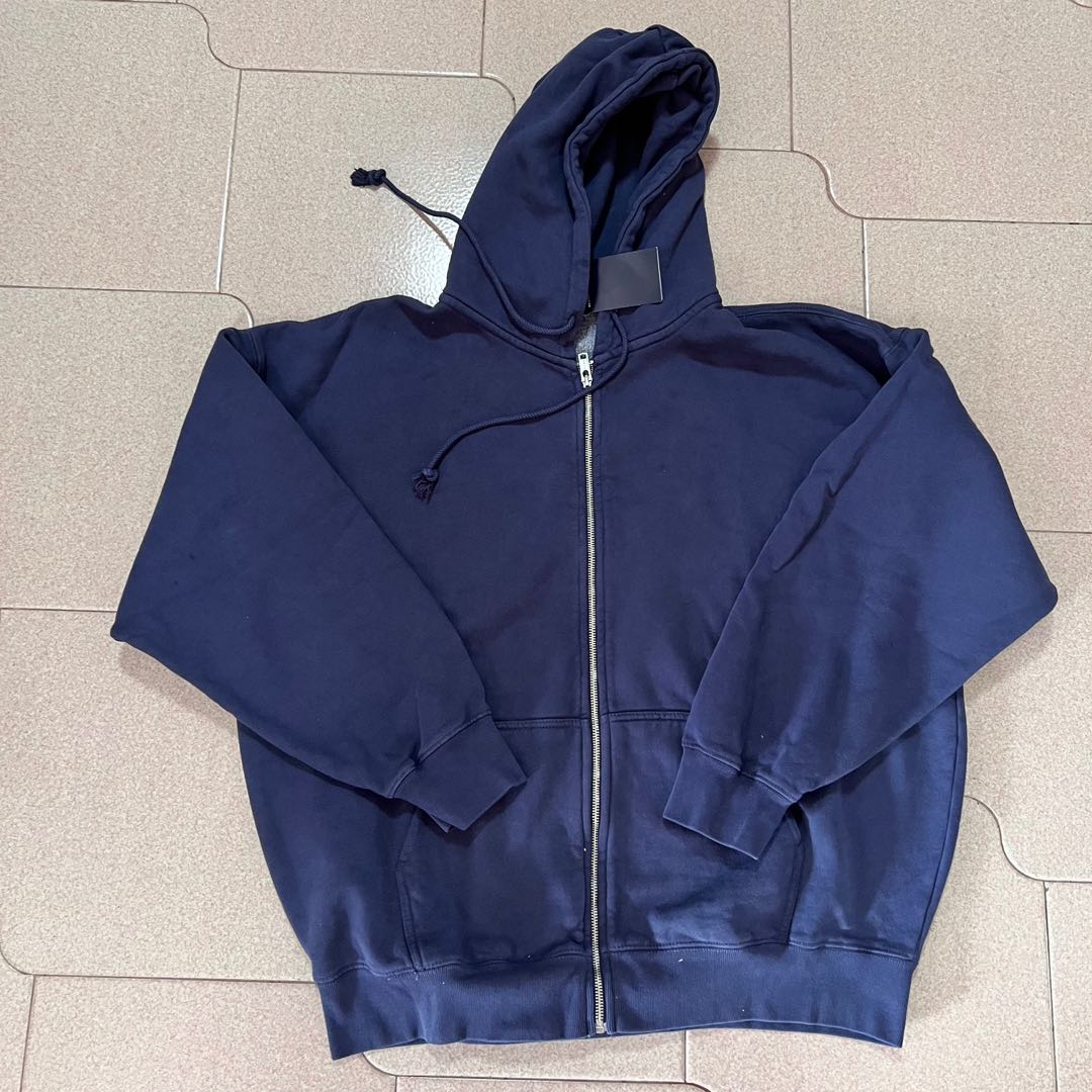 INSTOCKS navy blue brandy melville oversized chirsty carla jacket