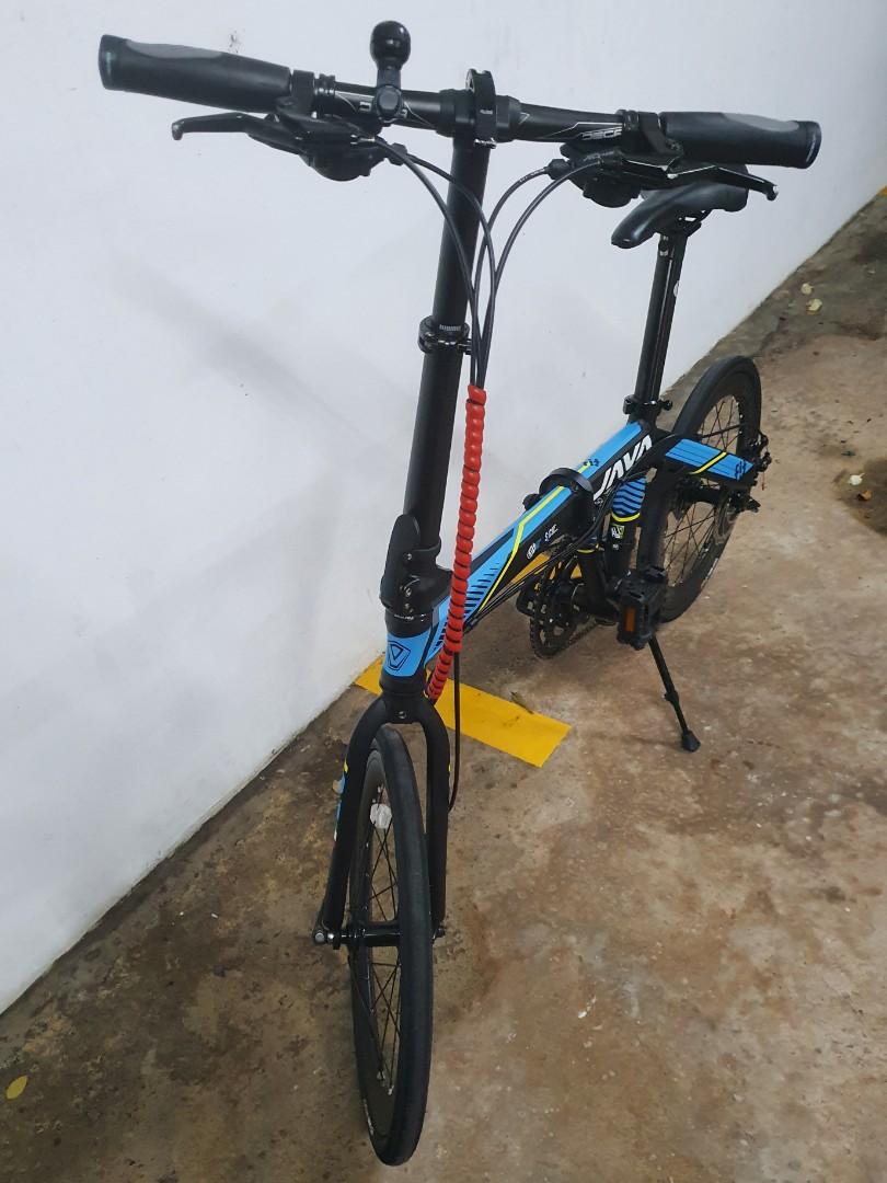 Java Fit 2021 (upgraded) - Blue Foldie, Sports Equipment, Bicycles ...