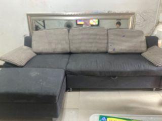 L shape sofa bed
