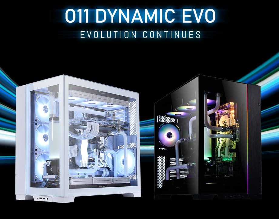 Lian Li O11 Dynamic EVO (Black/Grey/White) O11D, Computers & Tech ...