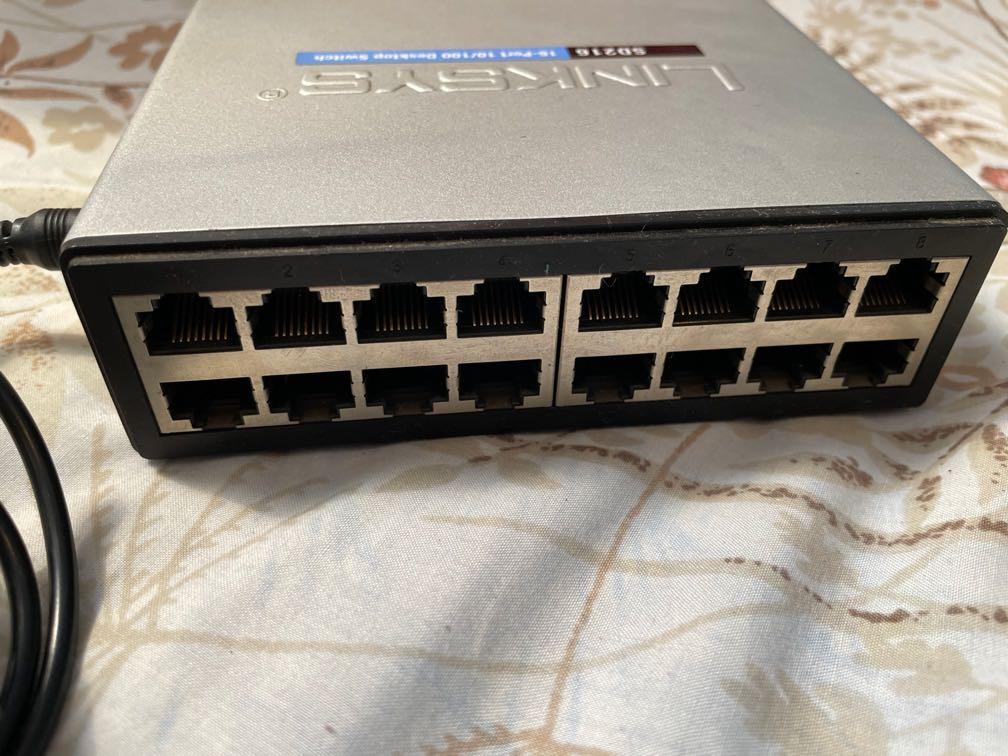 Linksys SD216 16 Port 10/100 Desktop Switch (Category: Networking) located in Naga. Submitted by tribalcloud (Listing ID 1135462592, Image 3). Description: Linksys SD216 16 Port 10/100 Desktop Switch Working condition .