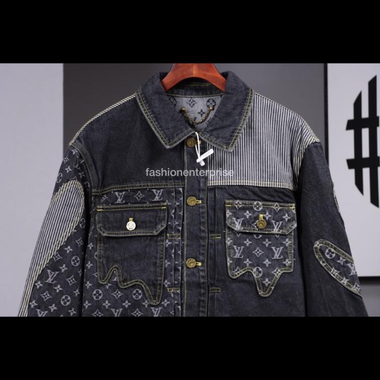 Louis Vuitton LV Monogram Crazy Denim Workwear Jacket, Men's Fashion,  Coats, Jackets and Outerwear on Carousell