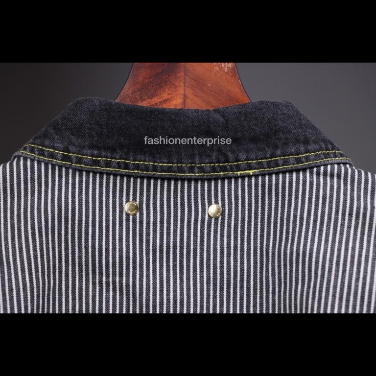 Shop Louis Vuitton MONOGRAM Monogram Crazy Denim Workwear Jacket (1A9K65)  by Bellaris
