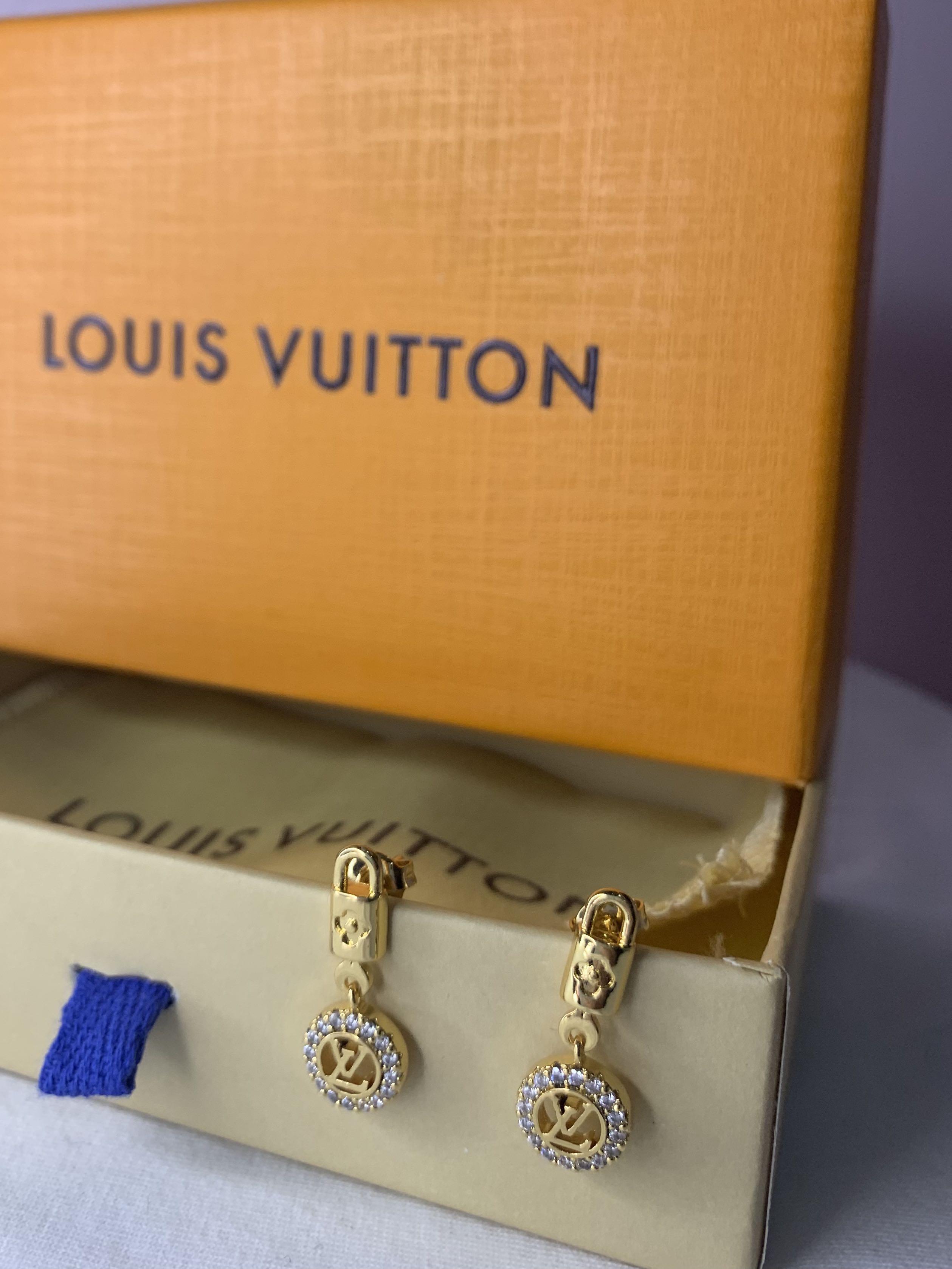 louis vuitton vintage earrings
