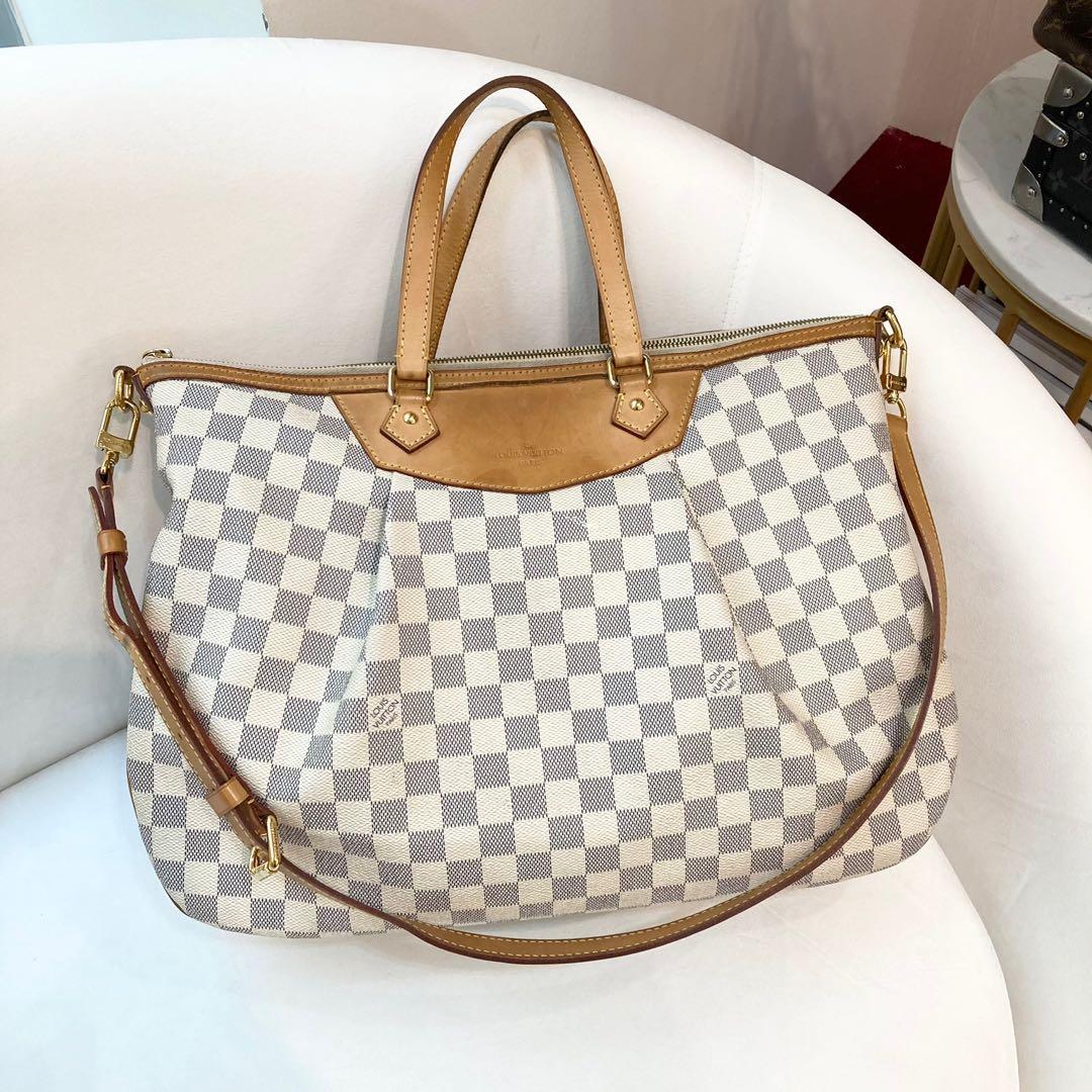 Louis vuitton noe gm damier azur, Luxury, Bags & Wallets on Carousell