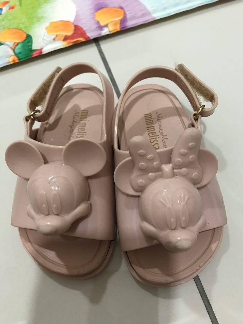 Mini Melissa Mickey and Minnie shoes