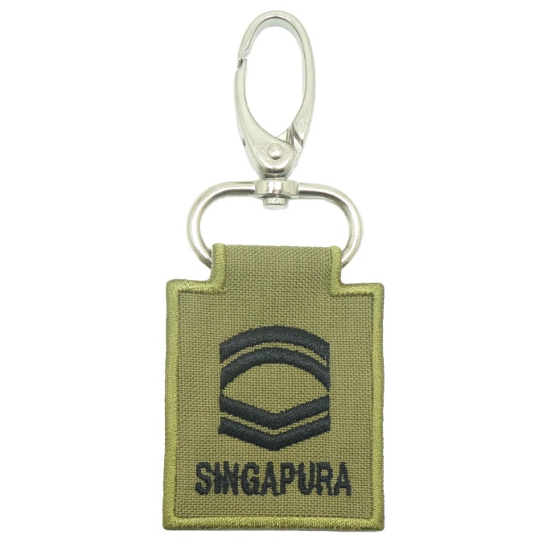 MINI SAF RANK KEYCHAIN - LCP / CPL / CFC (OLIVE GREEN), Hobbies & Toys ...