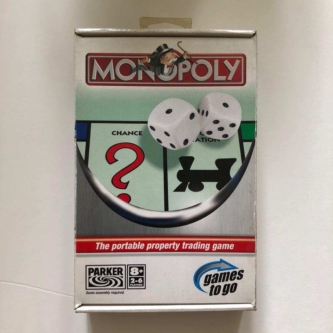 monopoly board game (games to go) (Category: Board Games & Puzzles) located in San Juan City. Submitted by _jellyfish (Listing ID 1135507882, Image 1). Description: .