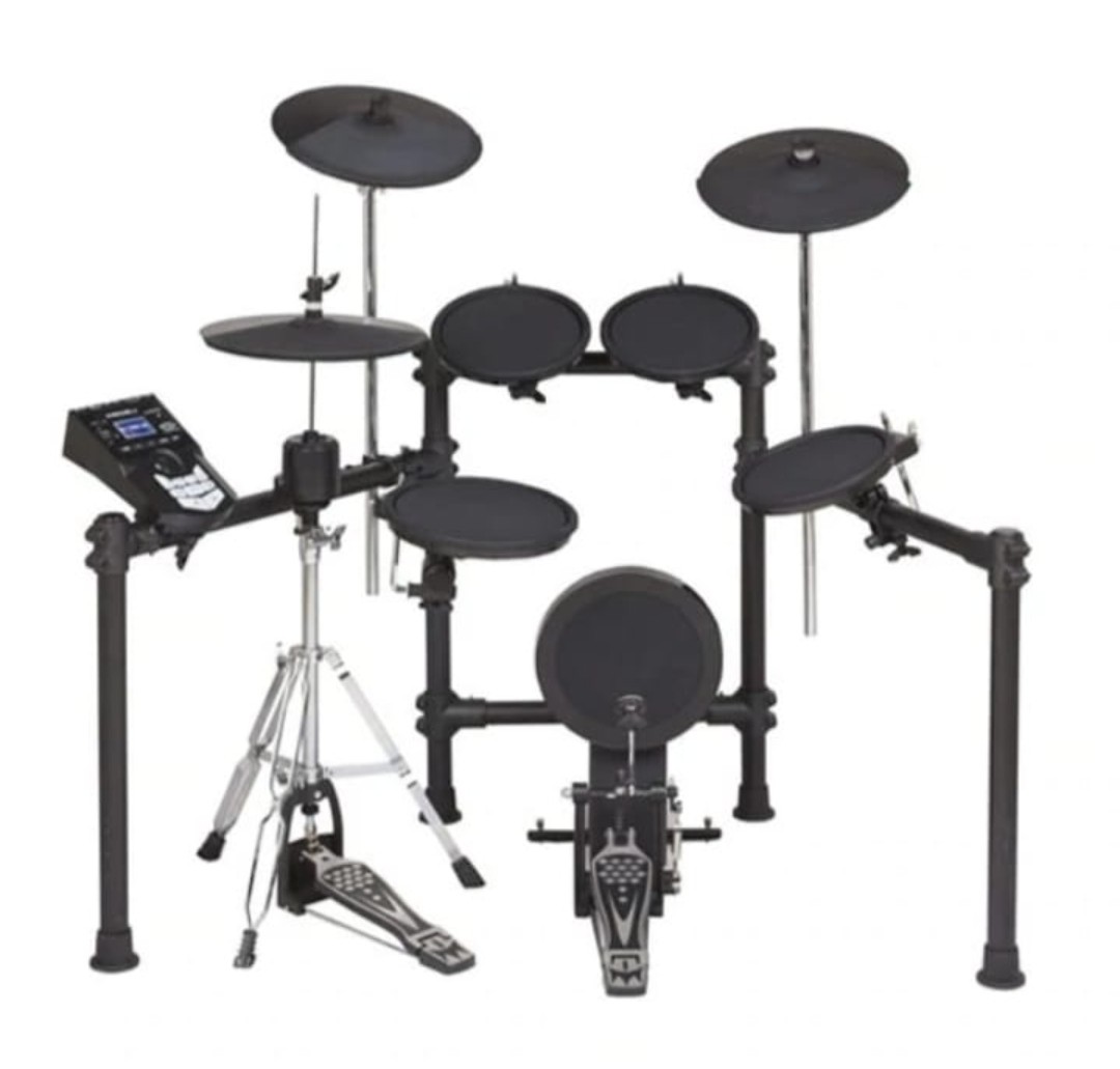 Muza DD650RX Drumset Drum Chair Stand Instrument, Hobbies & Toys, Music