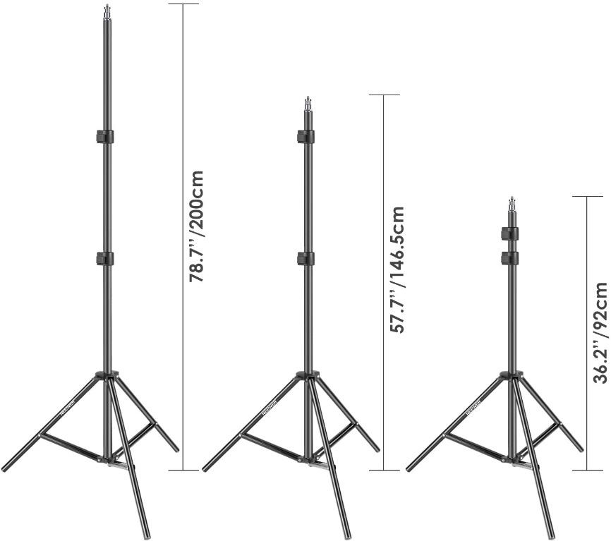 Neewer Photography Bicolor Dimmable LED Softbox Lighting Kit20x27 inches Studio Softbox, 45W