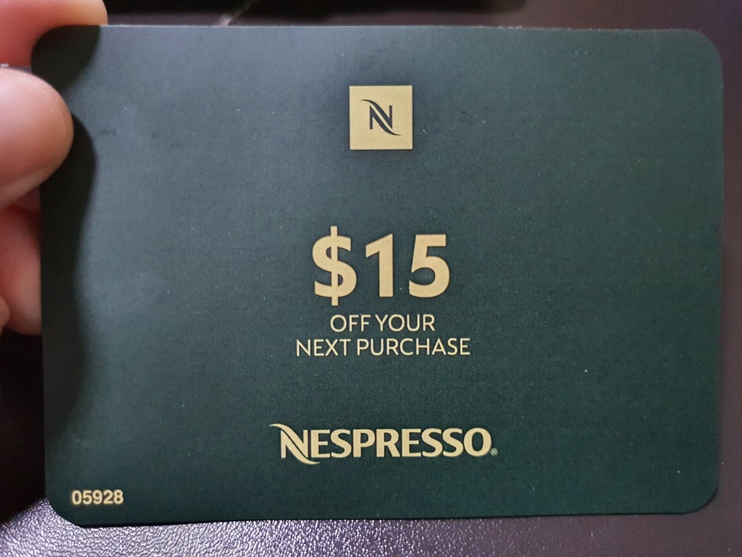 Nespresso Gift Card (15), TV & Home Appliances, Kitchen Appliances