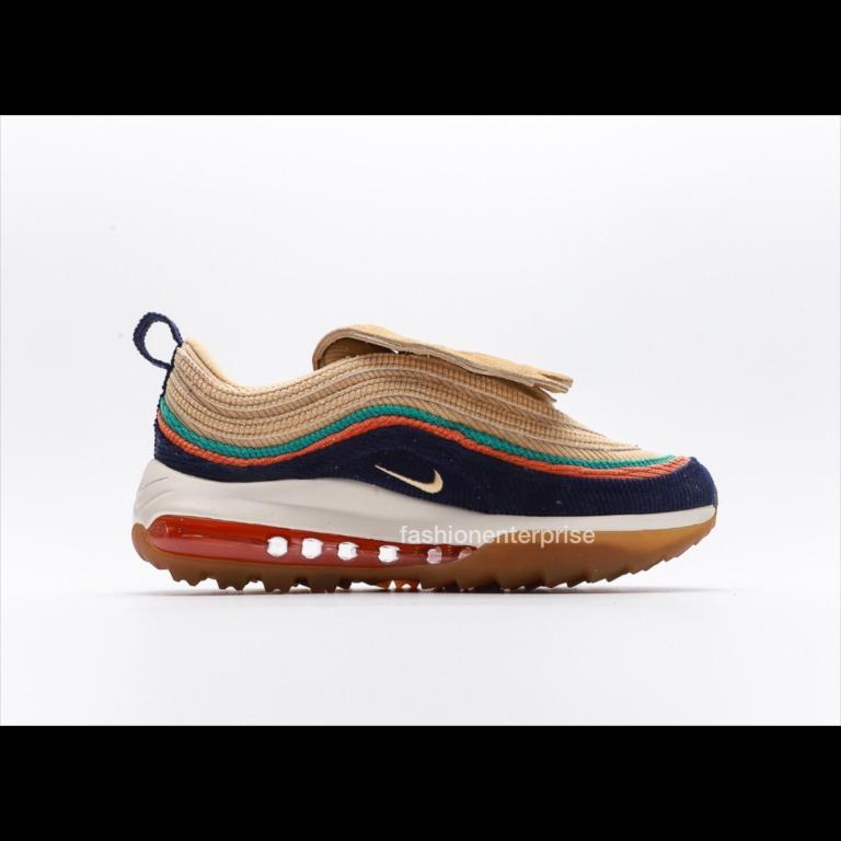 Nike Air Max 97 Golf NRG Celestial Gold, Men's Fashion, Footwear