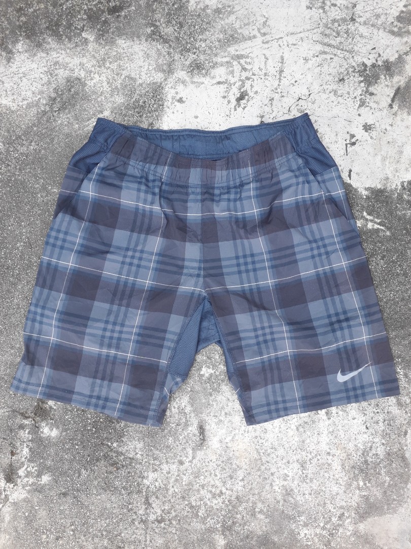 Nike plaid hot sale tennis shorts