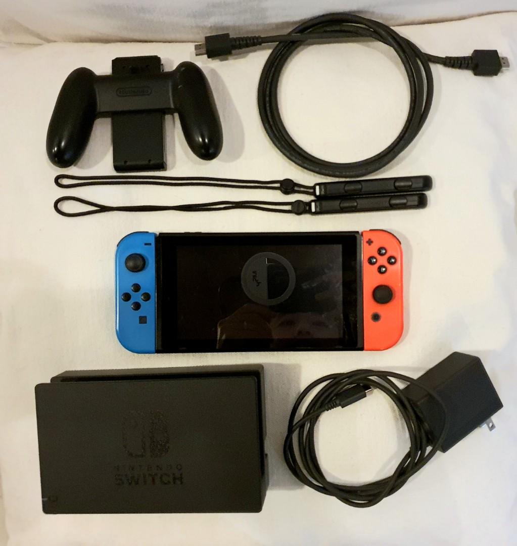 Nintendo Switch V2 with complete accessories Video Gaming Video