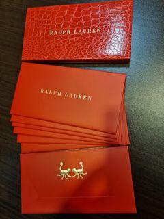 ONE Box Ralph Lauren Red Packets Hong Bao Ang Pow