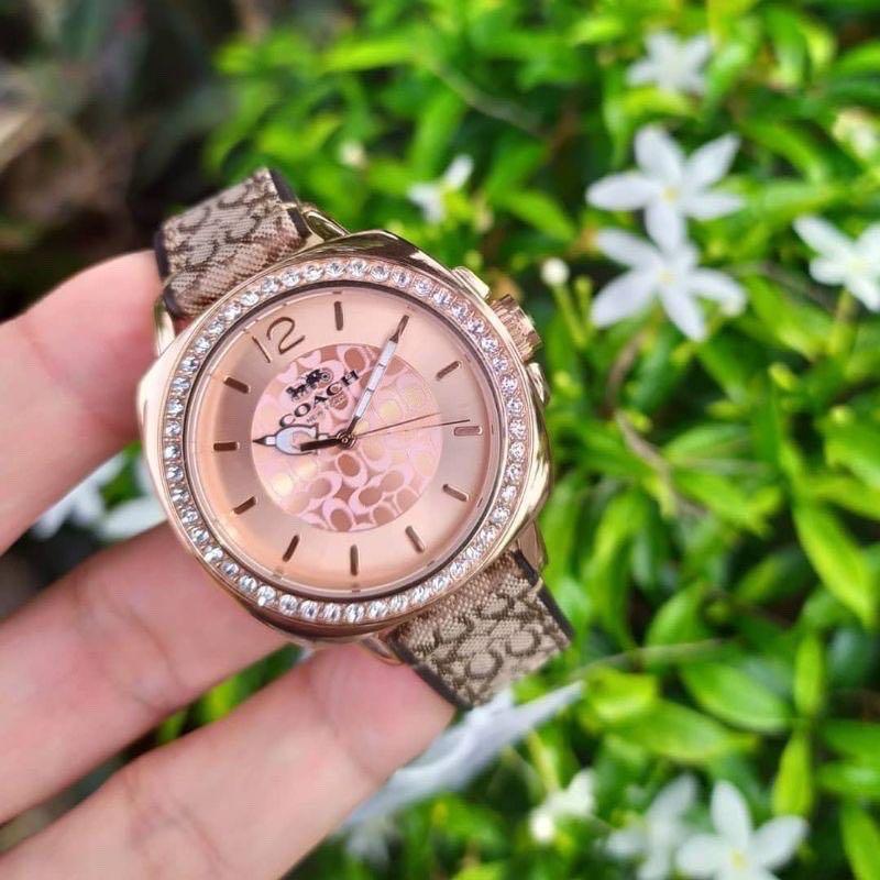 Coach swarovski watch store